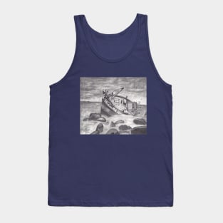 Sunken ship Tank Top